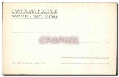 Quart - Il Castello da Ponente — Società Editrice Cartoline - Torino — Rewers