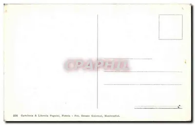 Montagna Pistoiese - Panorama di Torri (m. 1009 s. m.) — Cartolera & Libreria Pagnini, Pistoia — Verso