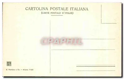 Ivrea - Panorama — vista da cidade e do rio — G. Modiano e Co. Milano 11639 — Verso