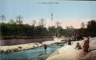 Mulheres árabes no Oued — série III — edição EMT