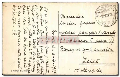 Le Feuillage — maison avec jardin — Phototypie Oo., Neuenheim — Rewers