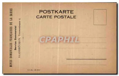 Pescador al borde de un estanque — escena de ocio — editor Otto Uekerus, Berlín — Reverso