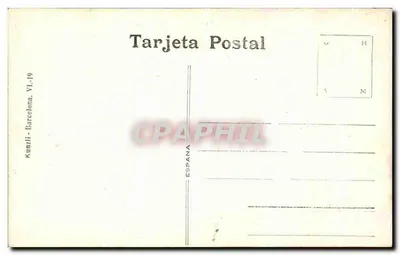 San José — com o Menino Jesus — Kunzli, editor n° P6158 — Verso