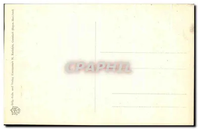 Garmisch, Waxenstein i Zugspitze — Motyw B — wydawca Rudolph, Garmisch (Bawaria) — Rewers