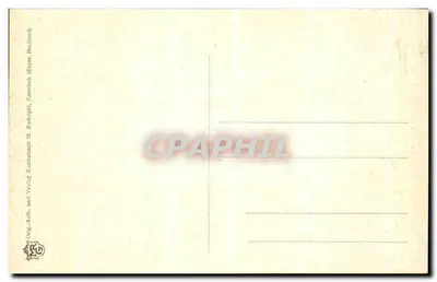 Widok Alp – Garmisch – Wydawca M. Rodolphi, Garmisch — Rewers
