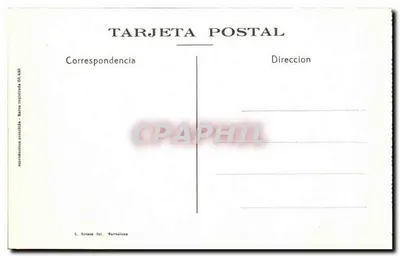 Barcelona — Ramblas (boulevards) — L. Roixain, n°22 — Verso