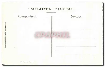 Fontes da Plaza Catalunya — Barcelona — I. Kuisin, fot. - Barcelone — Verso