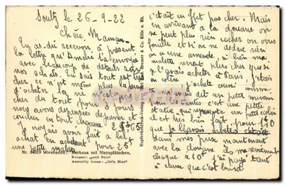 Wiesbaden, Kurhaus com Nizzaplätzchen — editor Kühn & Co. — Verso