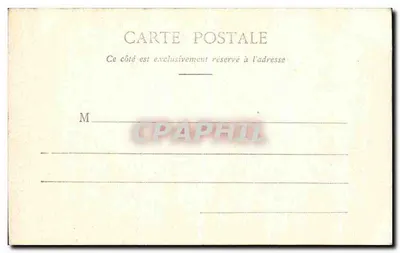 Mosteiro do Carmelo, sob a proteção da França — Baía de Caïffa — Gustave Remy, editor em Pontarlier (Doubs) — Verso