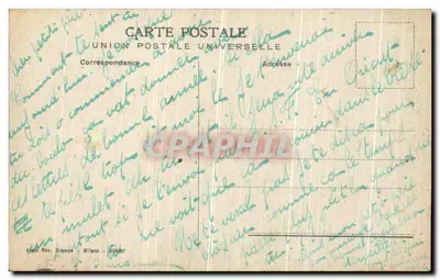 Konstantinopel — Moschee Suleymanlé — Universal Postal Union — Rückseite