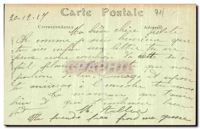Chalon-sur-Saône — Plac Chabas — ND. Fot. — Rewers