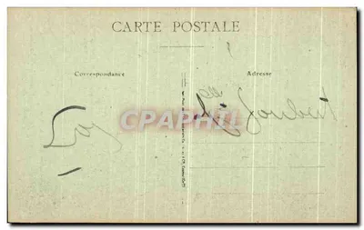 SENS — Monumento patriótico, Promenade do Jeu-de-Paume (Obra de Peynot) — Verso