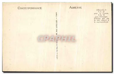 Sens - Huis van J. Cousin - De Trap - ND — Achterkant