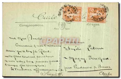 Sens — Digetto di Saint-Martin — LL. — n° 118 — Verso