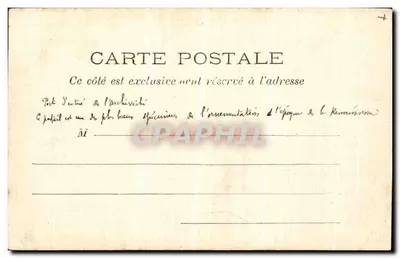 SENS — Portale dell'Arcivescovado (Grande Rue) — Collezione P. R. - S. — Verso