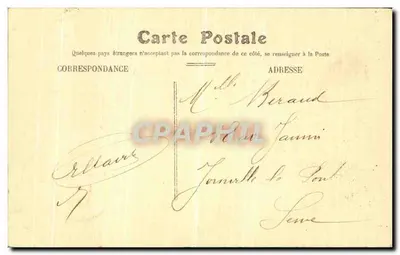 Sens — Hotel de Ville — Wydawca nieznany, nr 28 — Rewers