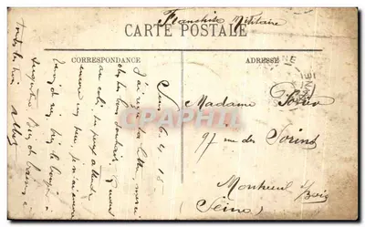 Sens — Het Jeu de Paume — Uitgave N.G. n°104 — Achterkant