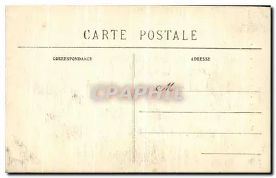 Sens — O Hotel de Ville — Facha de canto — Coleção J. D. Sens — Verso