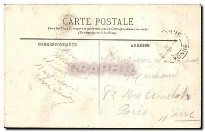Sens — Monumento eretto ai Bambini del Distretto morti per la Patria — LL. — Verso
