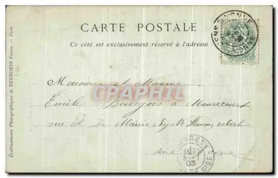 SENS — La Statua del Barone Thénard — Coll. ND Phot — Verso