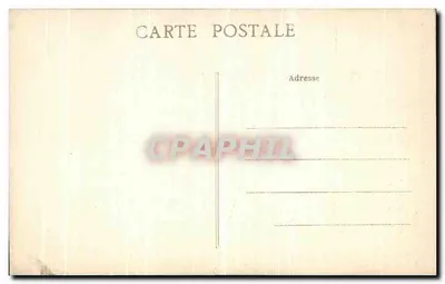 Cartolina d'epoca Sens Il Sepolcro del Duca alla Cattedrale Vista scattata dall'angolo Est della cappella di Santa Colomba — Verso