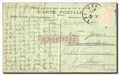 Sens (Yonne) — La Cathédrale — Collection J. D., Sens — Verso
