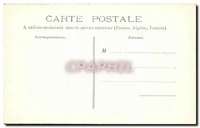 Sens — Poort van het Bisdom, grote rue — Collectie P.R. — Achterkant