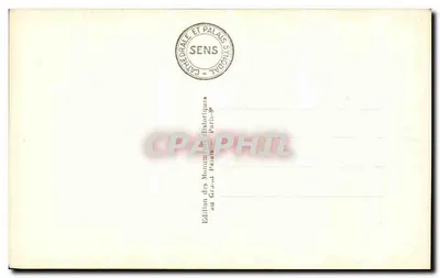 Sens - Katedra - Façada zachodnia - Święty Etyen — Rewers