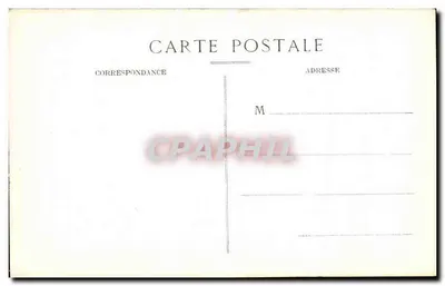 Sens — Estátua de São Etienne no portal central da catedral — P. R.-S. — Verso