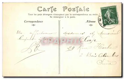 SENS — Hotel de Ville — NDc Pirot, nr 69 — Rewers