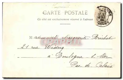SENS - O Portal do Arcebispo — fotografia datada de 27 de maio de 1902 — Verso