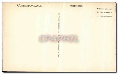 Vézelay — Déambulatoire du Pourtour du Chœur (Côté Sud) — Zbiór M.A.D. n°51 — Rewers