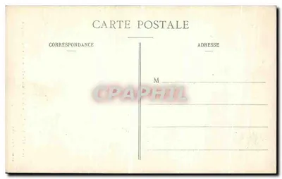 VÉZELAY - A Igreja de La Madeleine - A porta de entrada principal — editor Pothain, Avallon, n°19 — Verso