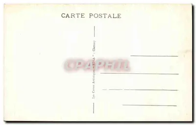 Vézelay (Yonne) — Vista Geral (Lado de Clamecy) — Editor Clamecy, n° 862 — Verso