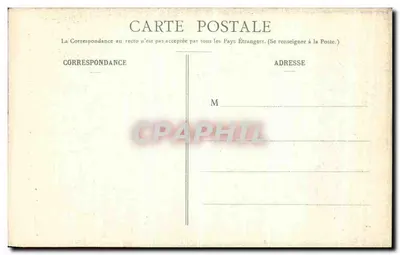 Vézelay - Kerk van Santa Maddalena - Zijkolom - De slechte rijke en de neergeslagen bedelaar - Pothain, Edit., Avallon — Achterkant