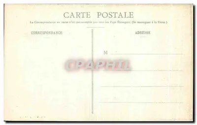 Vézelay - Igreja da Madeleine - Dois idosos partindo um pão durante a visita de Santo Antônio a São Paulo no deserto - Coleção dos Capitéis — Verso