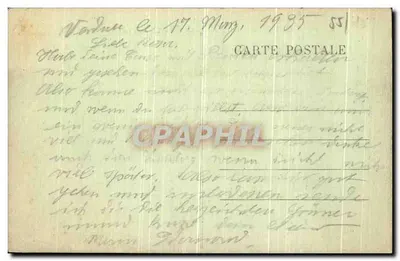 Verdun em ruínas — A Cidadela — The Citadel — série 30 — Verso