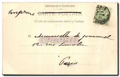 Paray-le-Monial — Sąd (Dawna Katedra św. Nikodema) — FA & C° — Rewers