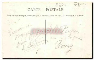PARAY-le-MONIAL — Brzegi Bourbince — Bazylika i Wieża Kapłanów — Rewers