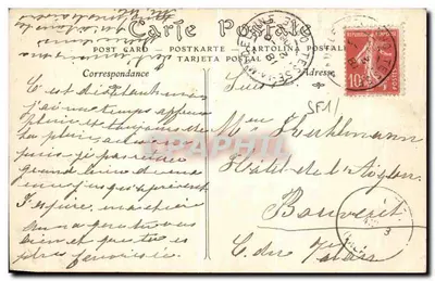 Bagnolles-de-l'Orne — Los Termales — E. Roussel, editor, Argentan — Reverso