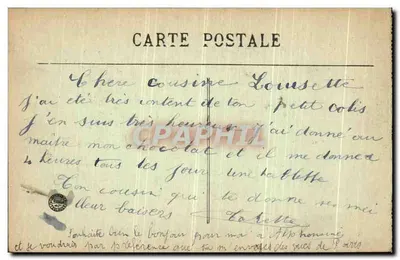 LYON — Parque da Tête-d'Or — O canto dos Cisnes — E. R. — Verso