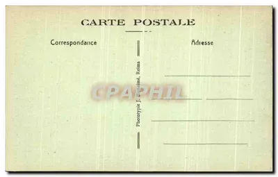 Basílica de N.-D. de l'Épine - O Jubé, O Poço e as Órgãos — Cliché Chanoine — Verso
