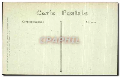 Nossa Senhora da Espinha — A Nave com o Jubé antes da restauração — Anciens Étab. Nelpfien et Cie, Paris — Verso