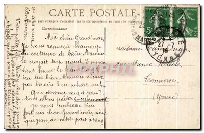 Wioska Épine (obok Châlons) — ruiny po 1914 — wydawca 'GEO' nr 42 — Rewers