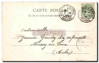Notre-Dame de l'Épine — éditeur G. Durrand, Châlons — Rewers
