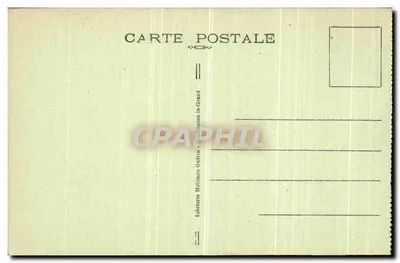 Mourmelon-le-Grand - Igreja e Praça Clémenceau — Livraria Militar Gudran — Verso