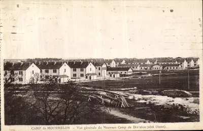 Camp de Mourmelon — Visão geral do Novo Campo de Divisão (lado Oeste)
