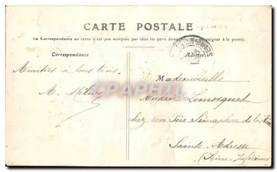 Vitry-le-François — Igreja de Nossa Senhora — E. Legerot, editor — Verso