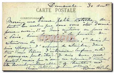 Vitry-le-François - A Igreja - A Praça das Armas — Edição do Grande Bazar, Vitry-le-François — Verso