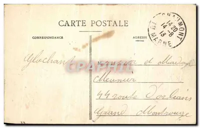 Chaumont — Most nad rzeką — wys. 53 m, dł. 654 m — Wyd. Julien et Morel — Rewers